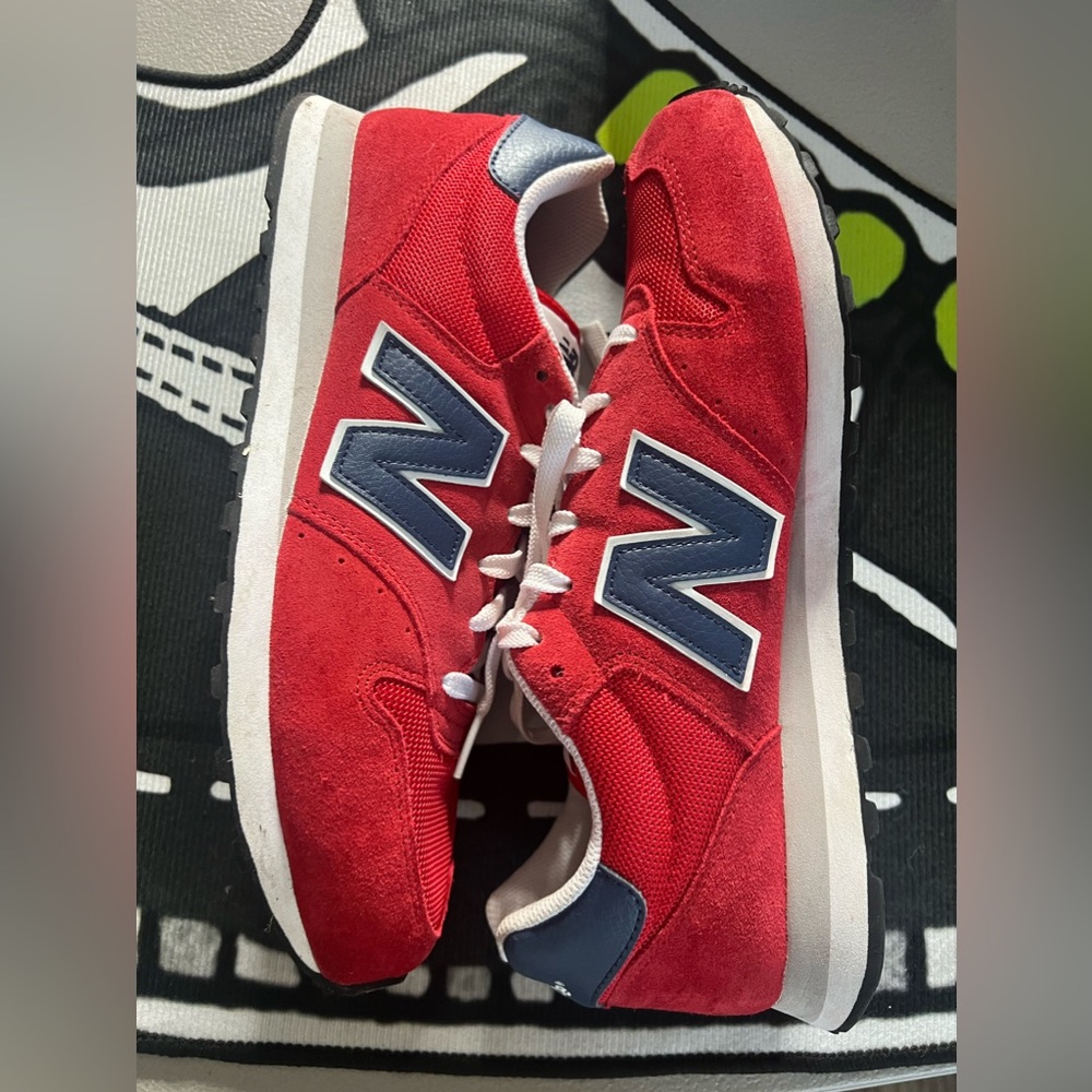 New Balance 500 Red Navy